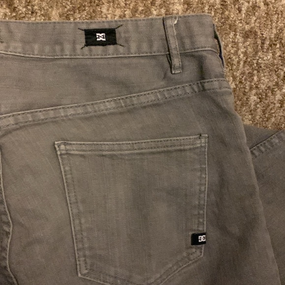 Mens Grey DC Jeans - Picture 3 of 4